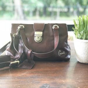 Chocolate Small Handbag by Consuela